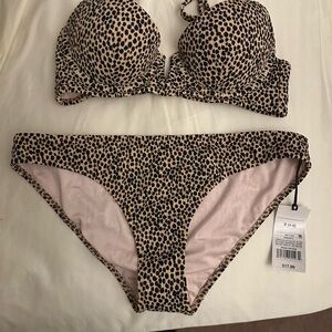 Shade & Shore Animal Print Bikini